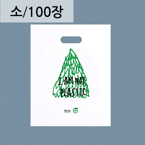 생분해 팬시봉투[소] 100장250*350친환경 봉투